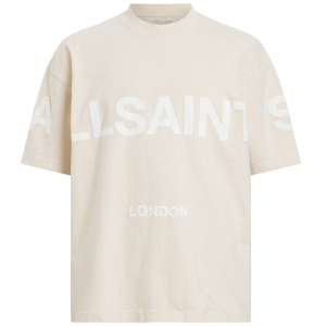 AllSaints Biggy Oversized Logo Print T-Shirt